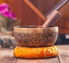 Healing Mantra Etched Singing Bowl